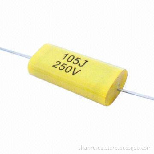 Metallized Polypropylene Capacitor with Epoxy Resin Coating